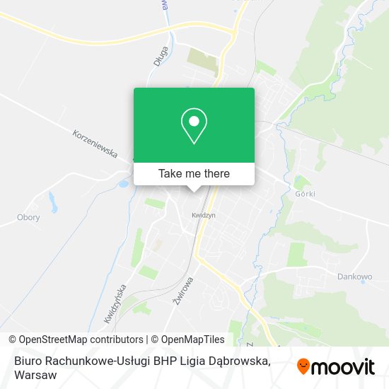 Biuro Rachunkowe-Usługi BHP Ligia Dąbrowska map