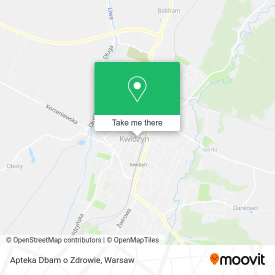 Карта Apteka Dbam o Zdrowie
