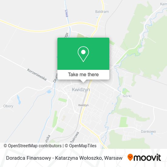 Doradca Finansowy - Katarzyna Wołoszko map