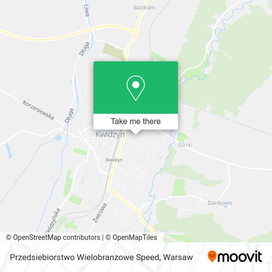 Przedsiebiorstwo Wielobranzowe Speed map