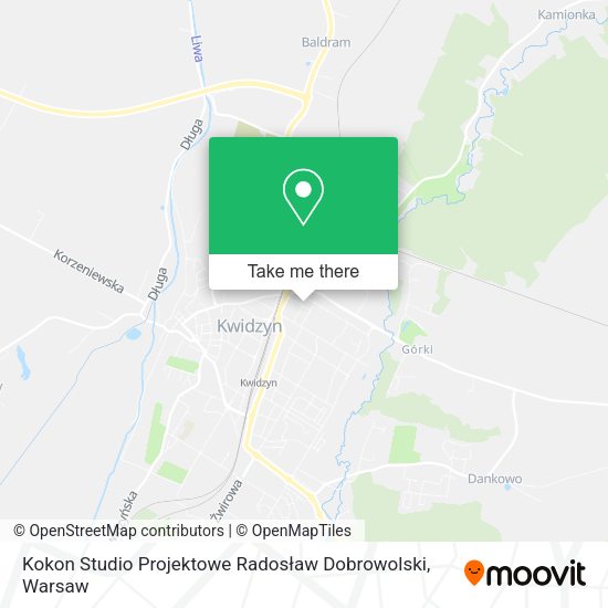 Kokon Studio Projektowe Radosław Dobrowolski map