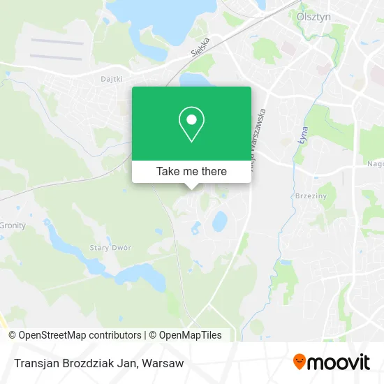 Карта Transjan Brozdziak Jan
