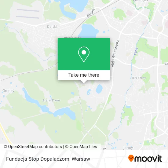 Карта Fundacja Stop Dopalaczom