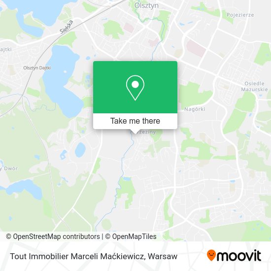 Tout Immobilier Marceli Maćkiewicz map