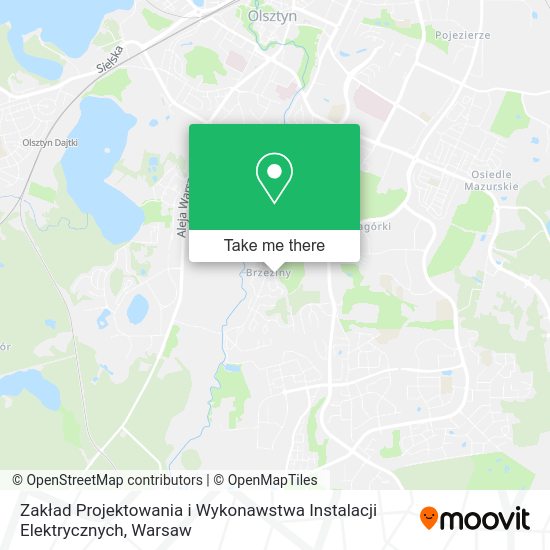 Zakład Projektowania i Wykonawstwa Instalacji Elektrycznych map