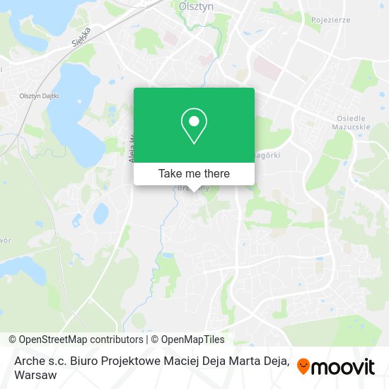 Arche s.c. Biuro Projektowe Maciej Deja Marta Deja map