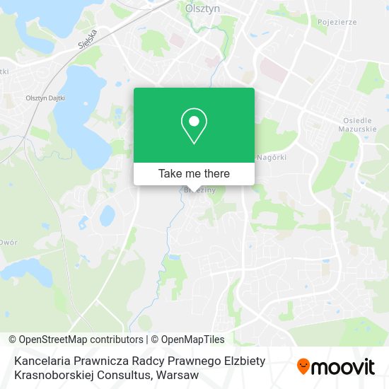 Kancelaria Prawnicza Radcy Prawnego Elzbiety Krasnoborskiej Consultus map