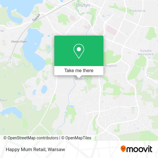 Happy Mum Retail map