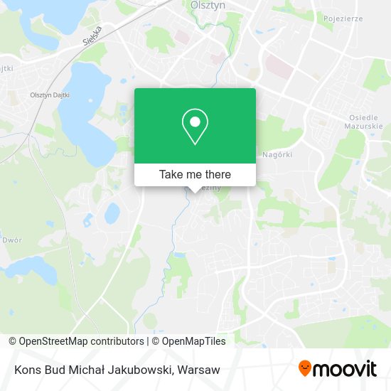 Kons Bud Michał Jakubowski map