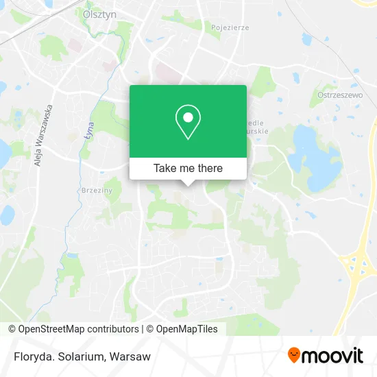 Карта Floryda. Solarium