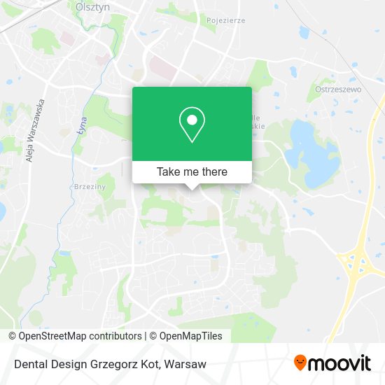 Dental Design Grzegorz Kot map