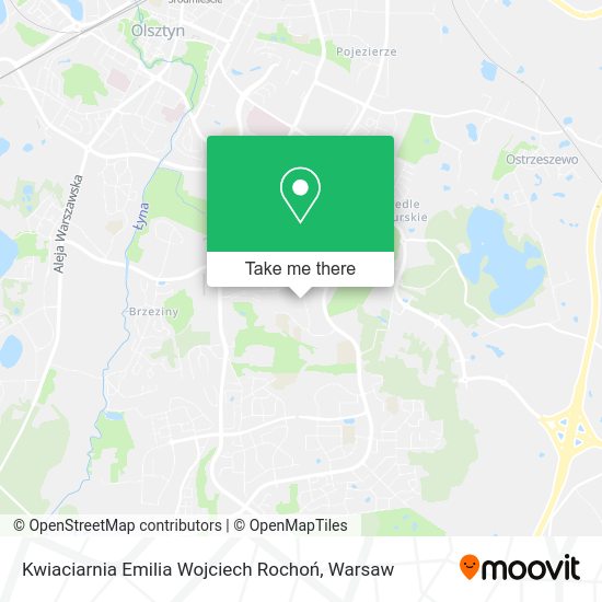 Kwiaciarnia Emilia Wojciech Rochoń map