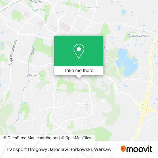 Карта Transport Drogowy Jaroslaw Borkowski