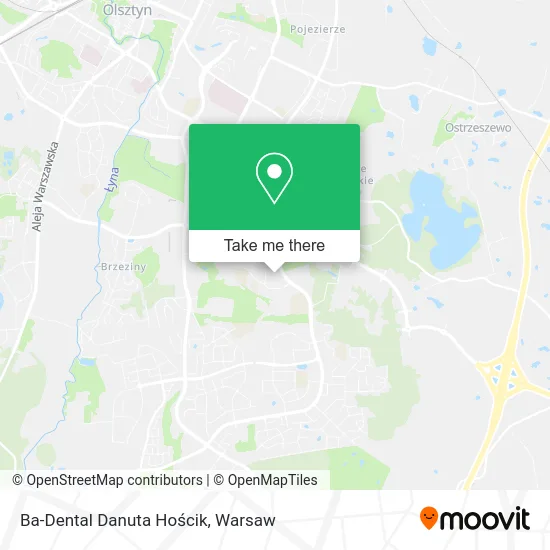 Ba-Dental Danuta Hościk map