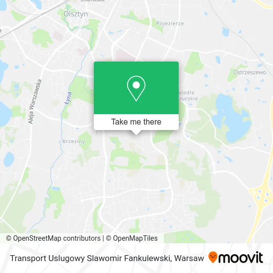 Карта Transport Uslugowy Slawomir Fankulewski