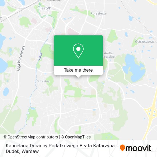 Kancelaria Doradcy Podatkowego Beata Katarzyna Dudek map