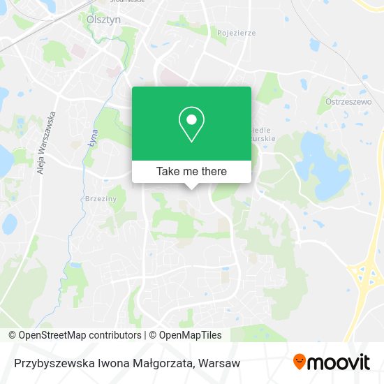 Przybyszewska Iwona Małgorzata map