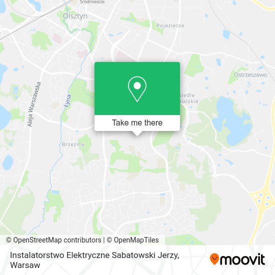 Instalatorstwo Elektryczne Sabatowski Jerzy map