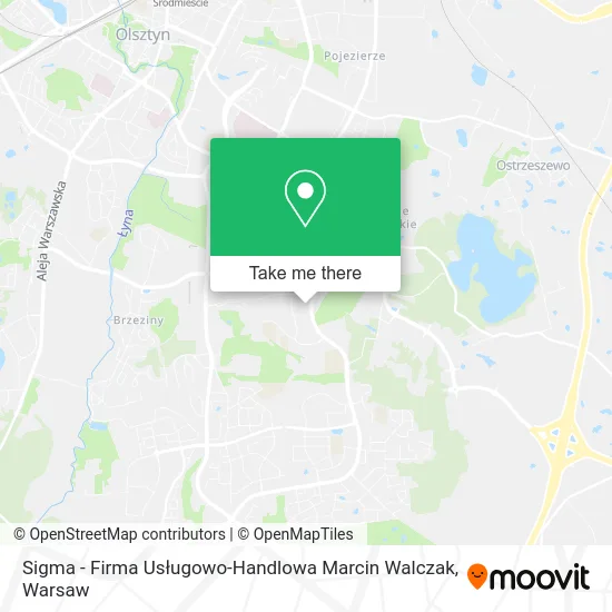 Sigma - Firma Usługowo-Handlowa Marcin Walczak map