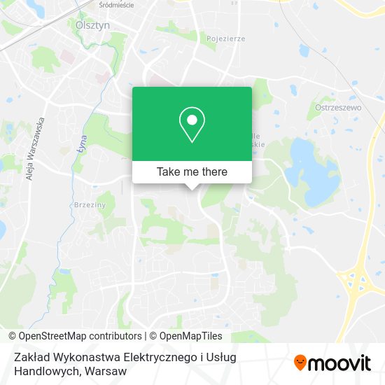 Zakład Wykonastwa Elektrycznego i Usług Handlowych map