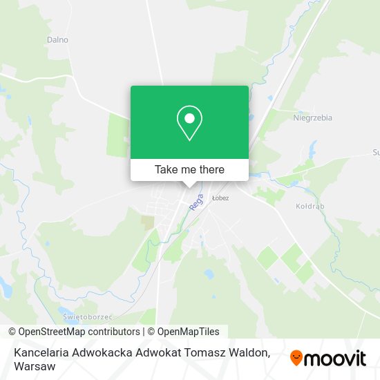 Kancelaria Adwokacka Adwokat Tomasz Waldon map