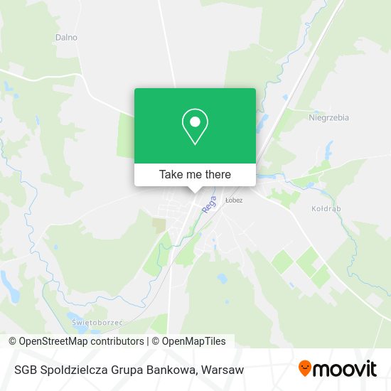 SGB Spoldzielcza Grupa Bankowa map