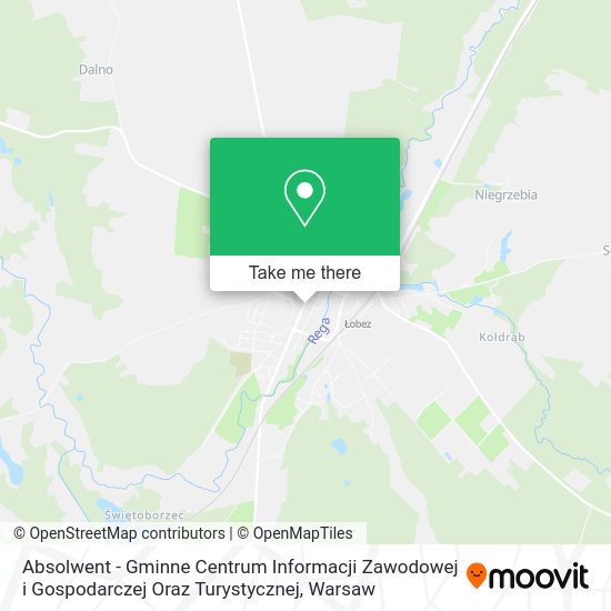 Absolwent - Gminne Centrum Informacji Zawodowej i Gospodarczej Oraz Turystycznej map