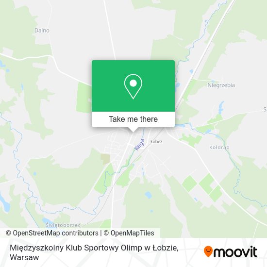 Międzyszkolny Klub Sportowy Olimp w Łobzie map