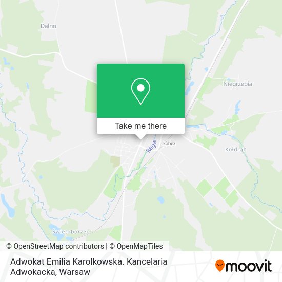 Adwokat Emilia Karolkowska. Kancelaria Adwokacka map