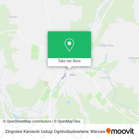 Zbigniew Kaniecki Usługi Ogólnobudowlane map