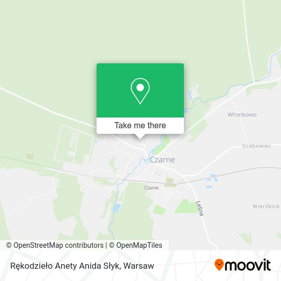 Rękodzieło Anety Anida Słyk map