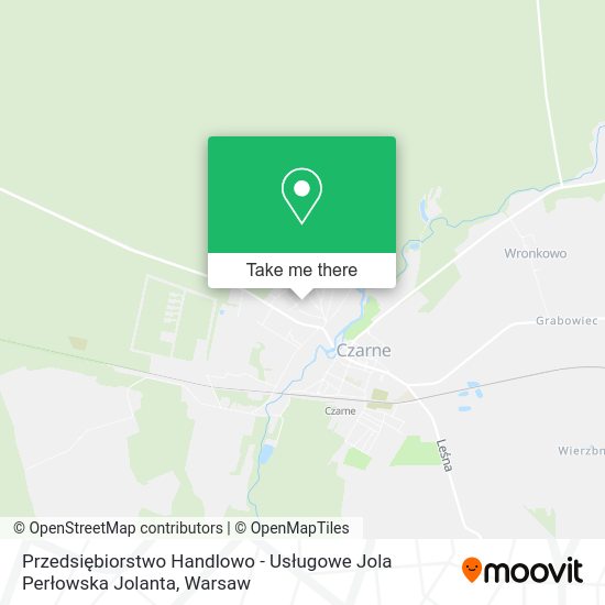 Przedsiębiorstwo Handlowo - Usługowe Jola Perłowska Jolanta map