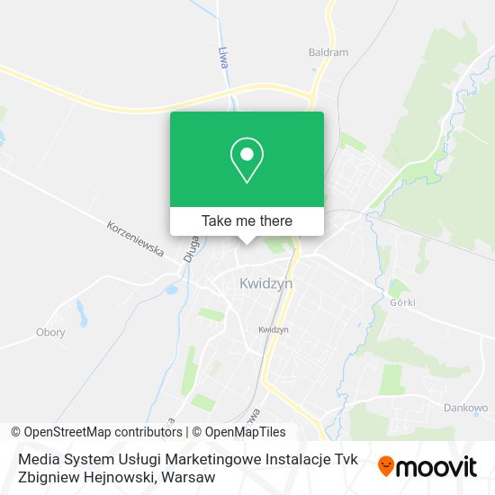 Media System Usługi Marketingowe Instalacje Tvk Zbigniew Hejnowski map