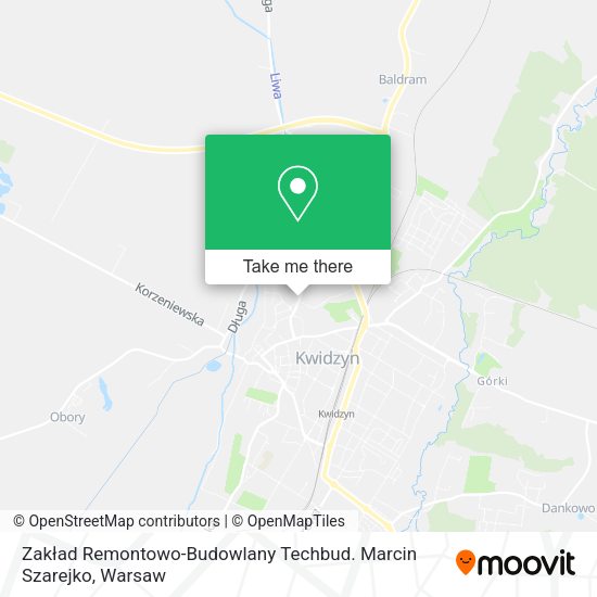 Zakład Remontowo-Budowlany Techbud. Marcin Szarejko map