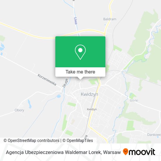 Agencja Ubezpieczeniowa Waldemar Lorek map