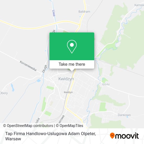 Tap Firma Handlowo-Uslugowa Adam Olpeter map