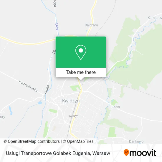 Uslugi Transportowe Golabek Eugenia map
