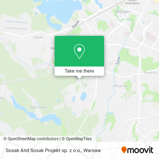 Sosak And Sosak Projekt sp. z o.o. map