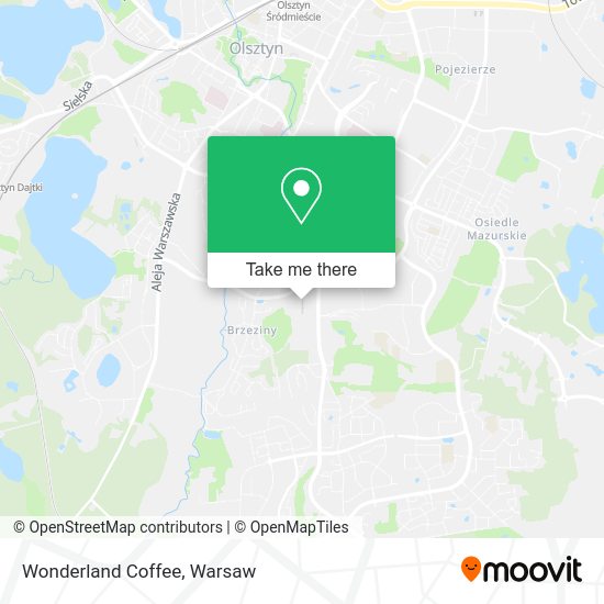 Wonderland Coffee map