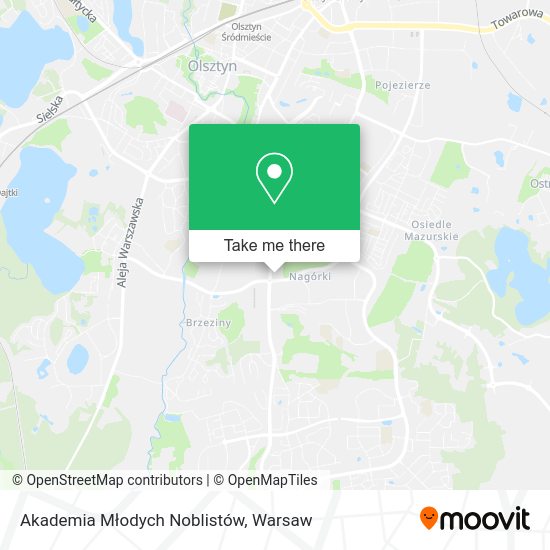 Akademia Młodych Noblistów map