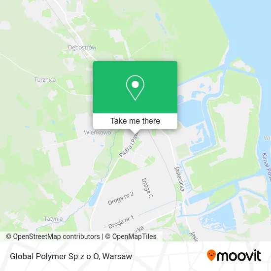 Global Polymer Sp z o O map
