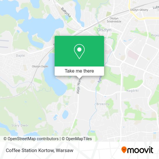 Coffee Station Kortow map