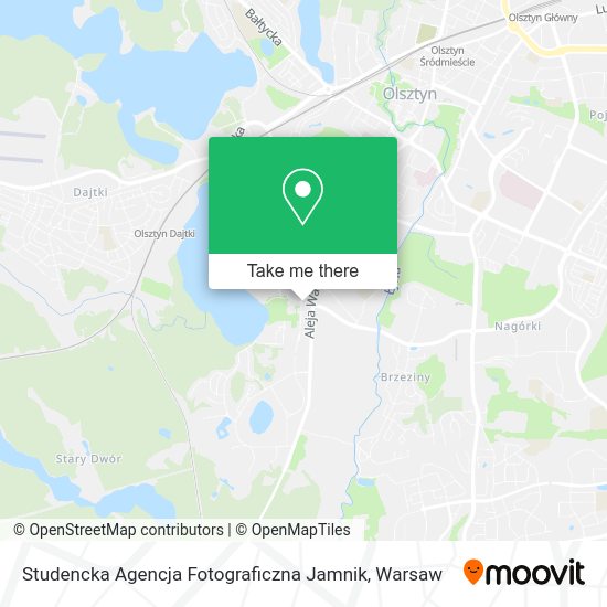 Studencka Agencja Fotograficzna Jamnik map