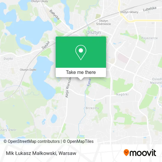 Mlk Łukasz Małkowski map