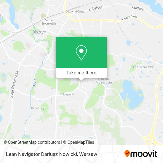 Карта Lean Navigator Dariusz Nowicki