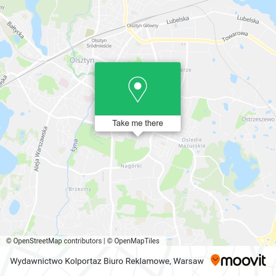 Wydawnictwo Kolportaz Biuro Reklamowe map