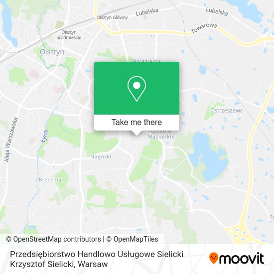 Przedsiębiorstwo Handlowo Usługowe Sielicki Krzysztof Sielicki map