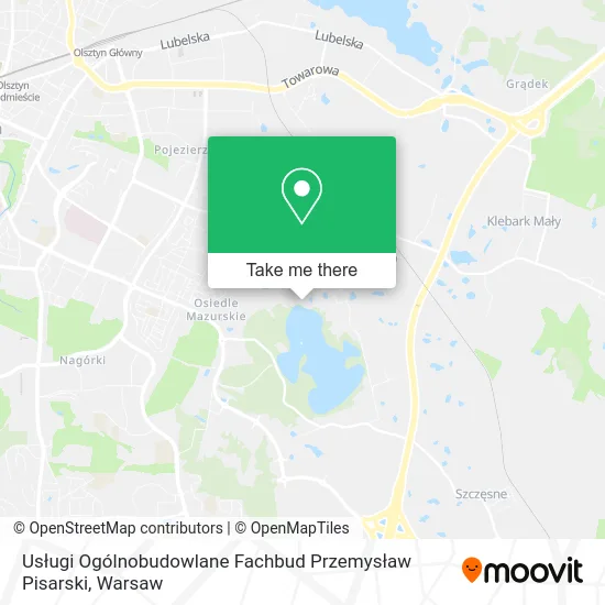 Usługi Ogólnobudowlane Fachbud Przemysław Pisarski map