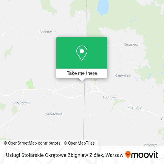 Usługi Stolarskie Okrętowe Zbigniew Ziółek map