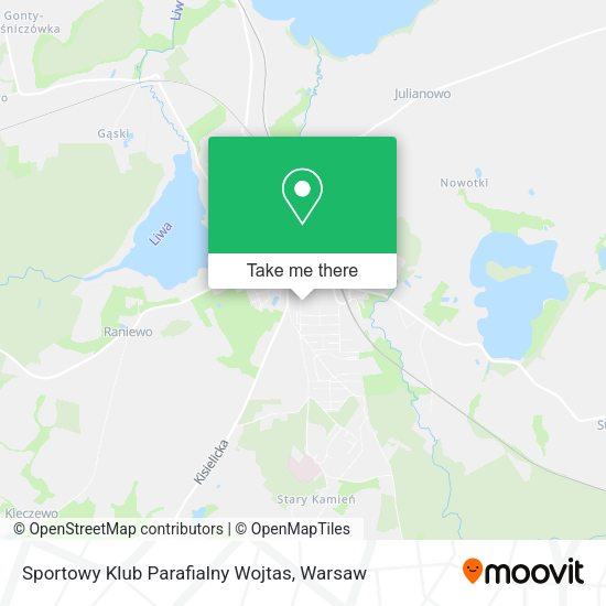 Sportowy Klub Parafialny Wojtas map